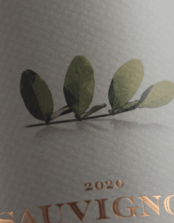 Weinmarke Sauvignon Blanc touche Etikett