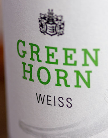 Greenhorn Weinflasche